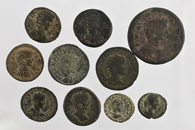Lot 85 - ♦10 x Roman Provincial - Pisidia, comprising:...
