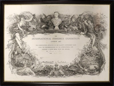 Lot 29 - A Forrest & Son Framed Diploma