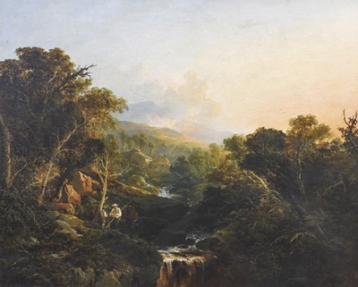 Lot 1070 - Edmund John Niemann (1813-1876) Anglers at...