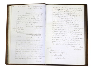 Lot 37 - HMS Malabar. Montagu (Capt. Sir W.A.), An...