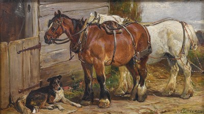 Lot 1081 - John Sargent Noble RBA (1848-1896) Working...