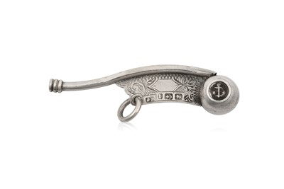 Lot 2075 - A Victorian SIlver Small Bosun's Whistle