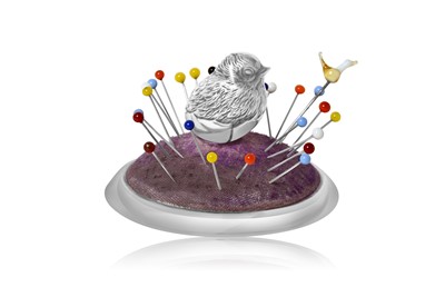 Lot 2083 - A George V Silver Pin-Cushion