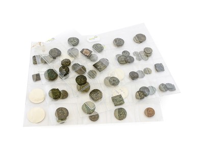 Lot 34 - ♦63 x Indo-Greek, Baktrian, Scythian, Kushan...