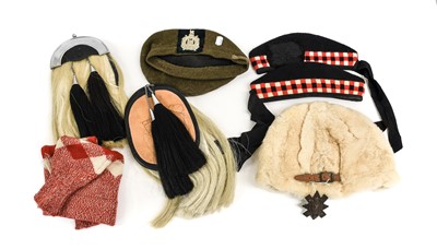 Lot 96 - A Small Collection of Scottish Militaria,...