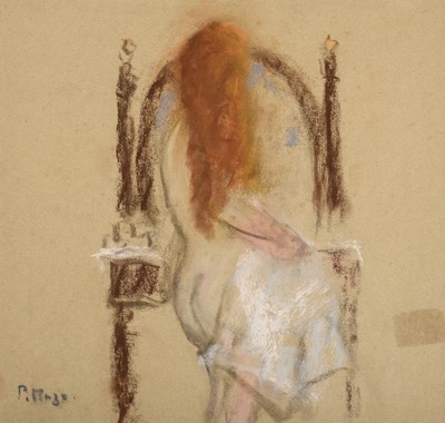 Lot 38 - Paul Maze (1887-1979) French The artist's wife...