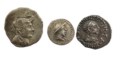 Lot 33 - ♦3 x Greco-Baktrian Kingdom, comprising: 2 x...