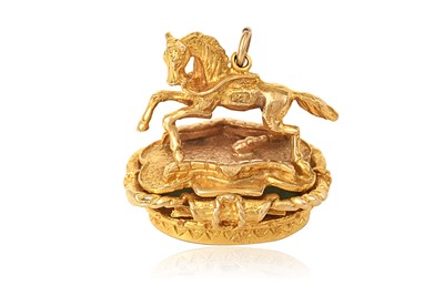 Lot 2070 - A Gold-Mounted Fob-Seal