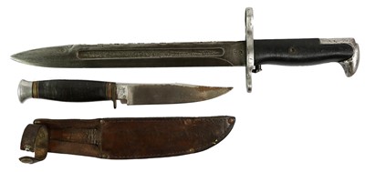 Lot 172 - A Second World War US Garand M1 Bayonet by PAL,...
