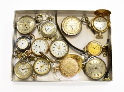 Lot 68 - A Selection of Lady's Silver, Plated and Gun...
