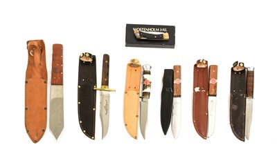 Lot 157 - Three Hunting Knives William Rodgers,...