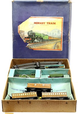 Lot 172 - Hornby O Gauge No.501 Passenger Set NE