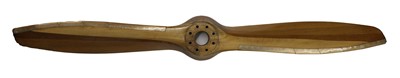 Lot 44 - A Laminated Wood Aeroplane Propeller for a De...