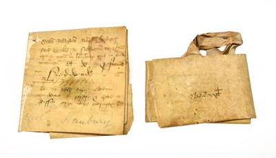 Lot 2066 - Plantagenet Era Indentures. Deed transferring...