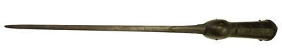 Lot 196A - A 17th Century Indian Pata, the 100cm double...