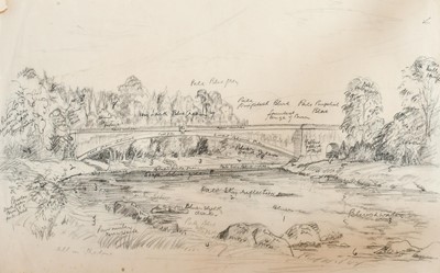 Lot 54B - Edwin Moore (1813-1893) "Sessay Church" Signed...
