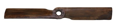 Lot 49 - A Large Laminated Wood Propeller, possibly for...