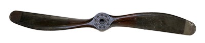 Lot 50 - A Second World War Laminated Wood Aeroplane...