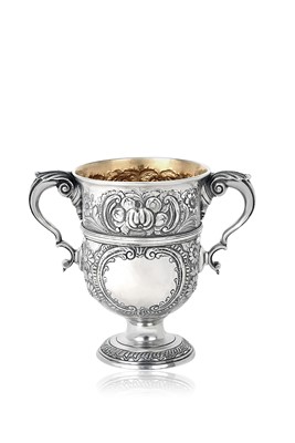 Lot 2062 - A George II Irish Two-Handled Cup