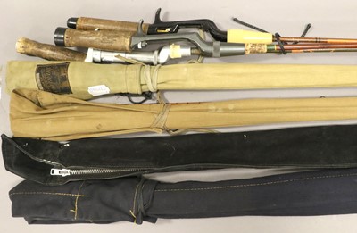 Lot 32 - A Group of Fly and Casting Rods