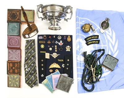 Lot 89 - A Quantity of Militaria, including items...
