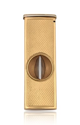 Lot 2089 - An Elizabeth II Gold Cigar-Cutter