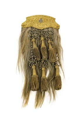 Lot 55 - An Edwardian Officer's Dress Sporran to the...