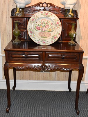 Lot 1180 - An Early 20th Century Chinese Hardwood Desk...