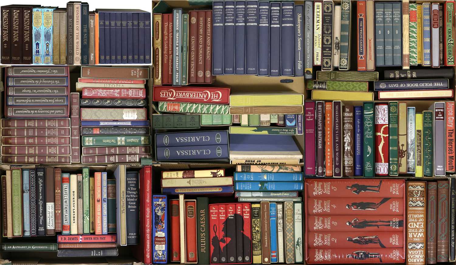 Lot 1 - Folio Society A collection of books published...