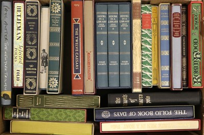 Lot 1 - Folio Society A collection of books published...