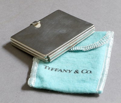 Lot 212 - A Silver Triple Frame, Retailed by Tiffany and...