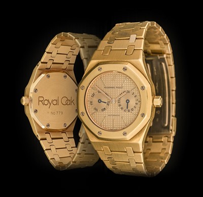 Lot 2289 - Audemars Piguet: A Rare 18 Carat Gold...