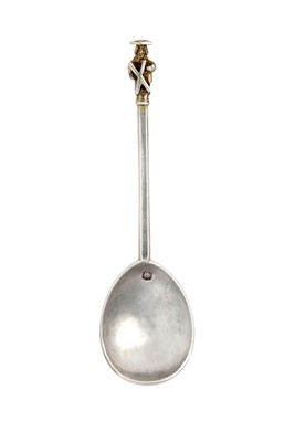 Lot 2136 - A James I Parcel-Gilt Silver Apostle Spoon