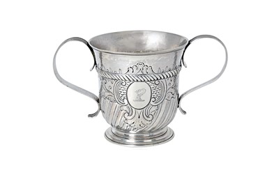 Lot 2104 - A George II Silver Porringer