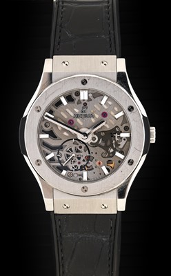 Lot 2165 - Hublot: A Fine Titanium Ultra-Thin...