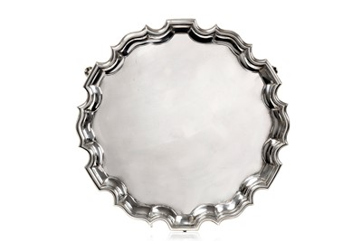 Lot 2212 - A George V Silver Salver