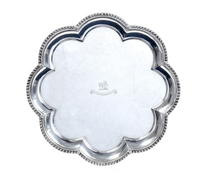 Lot 2213 - A George V Silver Salver