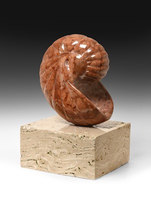 Lot 53 - Darren Yeadon (b.1970) "Red Nautilus" Signed,...