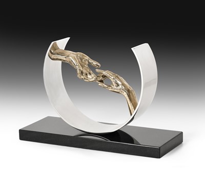 Lot 118 - Lorenzo Quinn (b.1966) Italian "Finding Love"...
