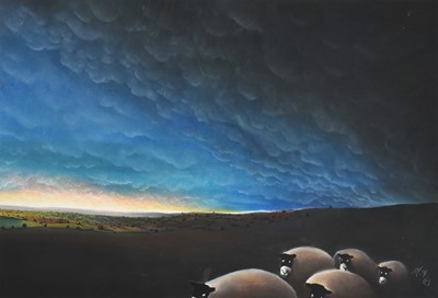 Lot 62 - Mackenzie Thorpe (b.1956) "Forever Morning...