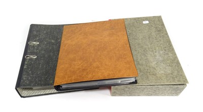 Lot 258 - Two Binders and An Album Containing a Mix of...