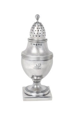 Lot 2121 - A George III Silver Caster