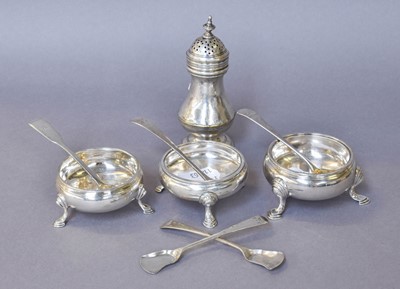 Lot 192 - A Collection of George II and George II Silver...