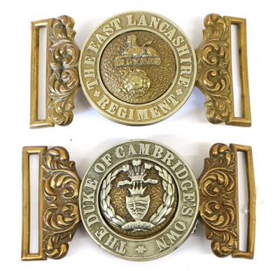 Lot 57 - A Victorian Officer's Waist Belt Clasp to the...