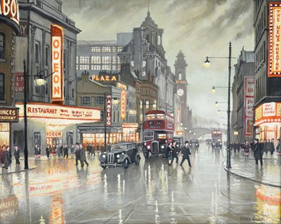 Lot 25 - Steven Scholes (b.1952) "Oxford Street,...