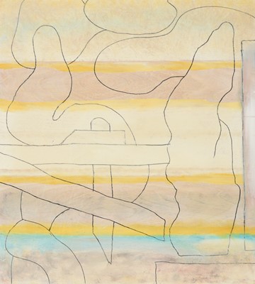 Lot 51 - Derek Hyatt (1931-2015) "World Beyond the Gate"...