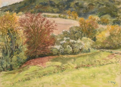 Lot 35 - Paul Maze (1887-1979) French "Sussex Downs"...