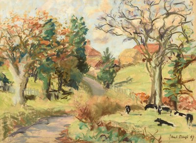 Lot 34 - Paul Maze (1887-1979) French "Farms in Sussex"...