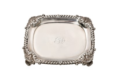 Lot 2127 - A George III Silver Teapot-Stand