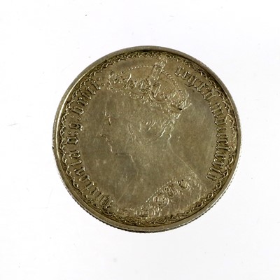 Lot 116 - Victoria, ‘Gothic’ Florin 1879 (S.3893) AEF
